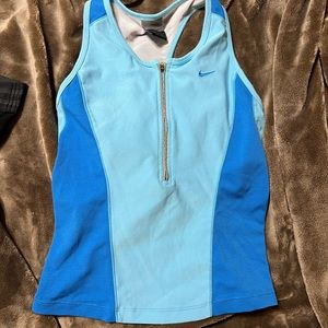 Nike top with sport bra